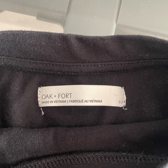 Black cropped tshirt - Picture 3 of 4